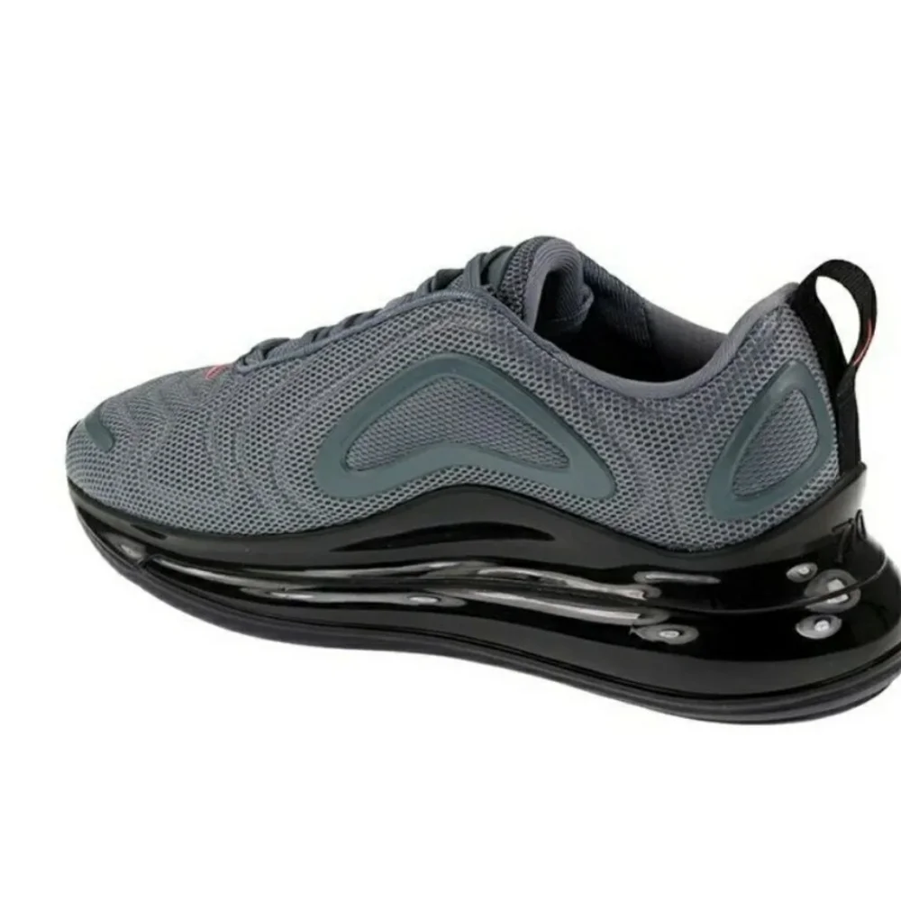 NIKE AIR MAX 720 BGCOLOR, COOL GREY / BRIGHT CRIM